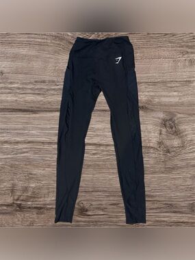 Gymshark Black High-Waist Training Leggings